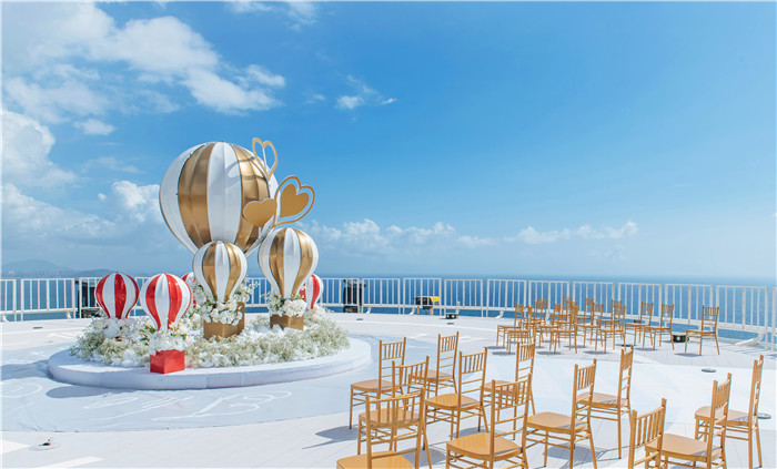 空中停機坪婚禮 空中停機坪婚禮